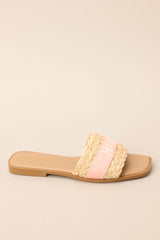 To The Tropics Light Pink Sandals
