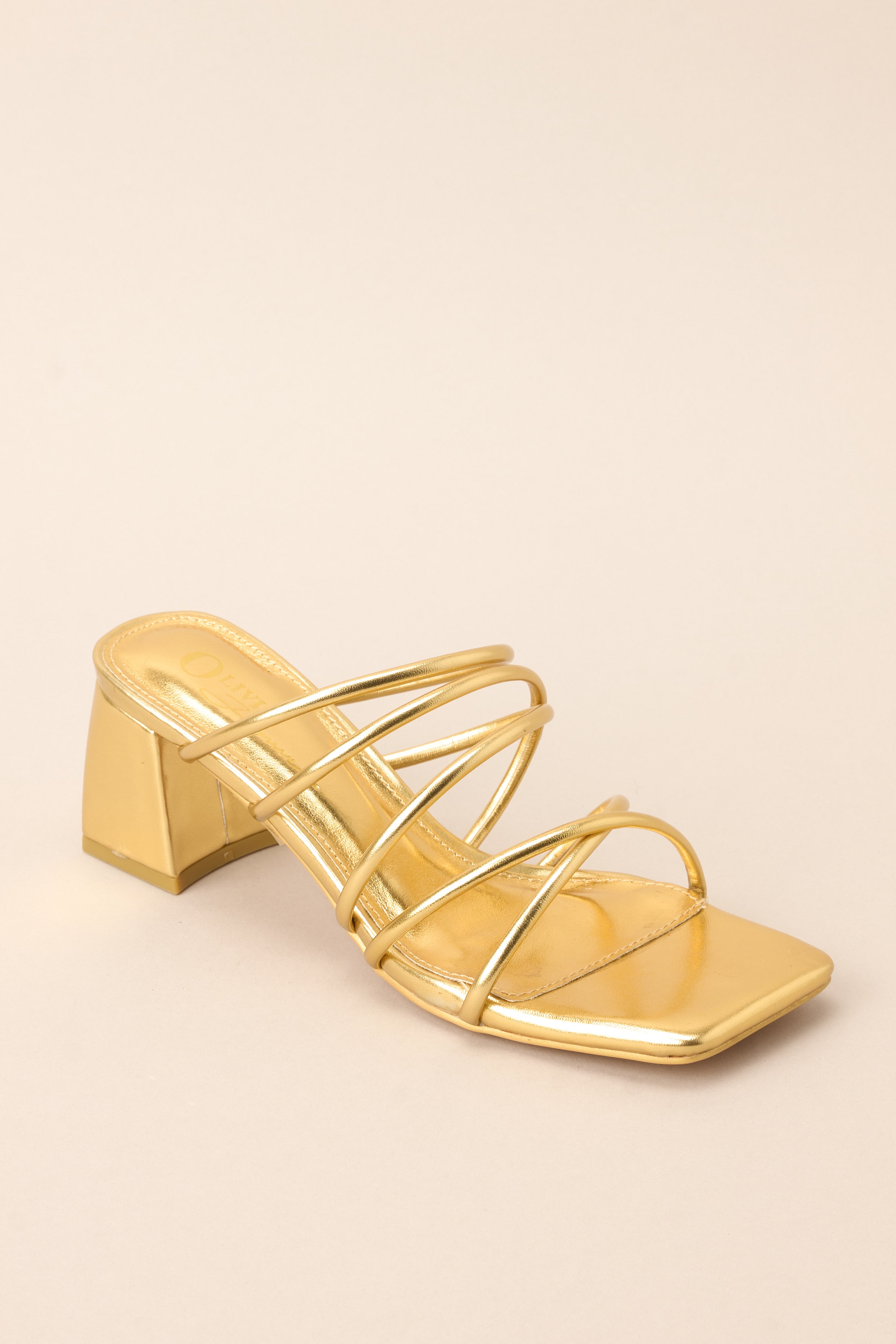 Metallic Heel - Gold – Diverse Style by Sydni Dion