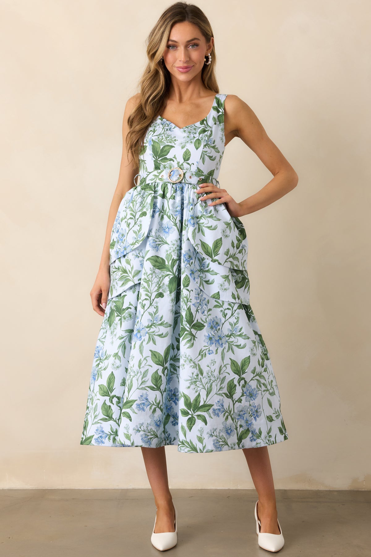 Petal Prism Maxi Dress main image 0