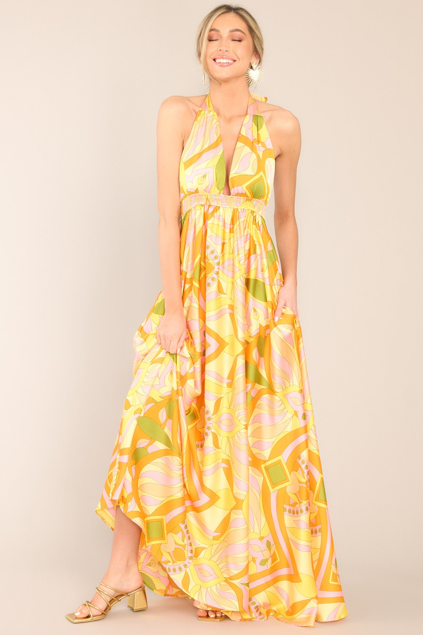 Citrus Yellow Maxi Dress - All Dresses