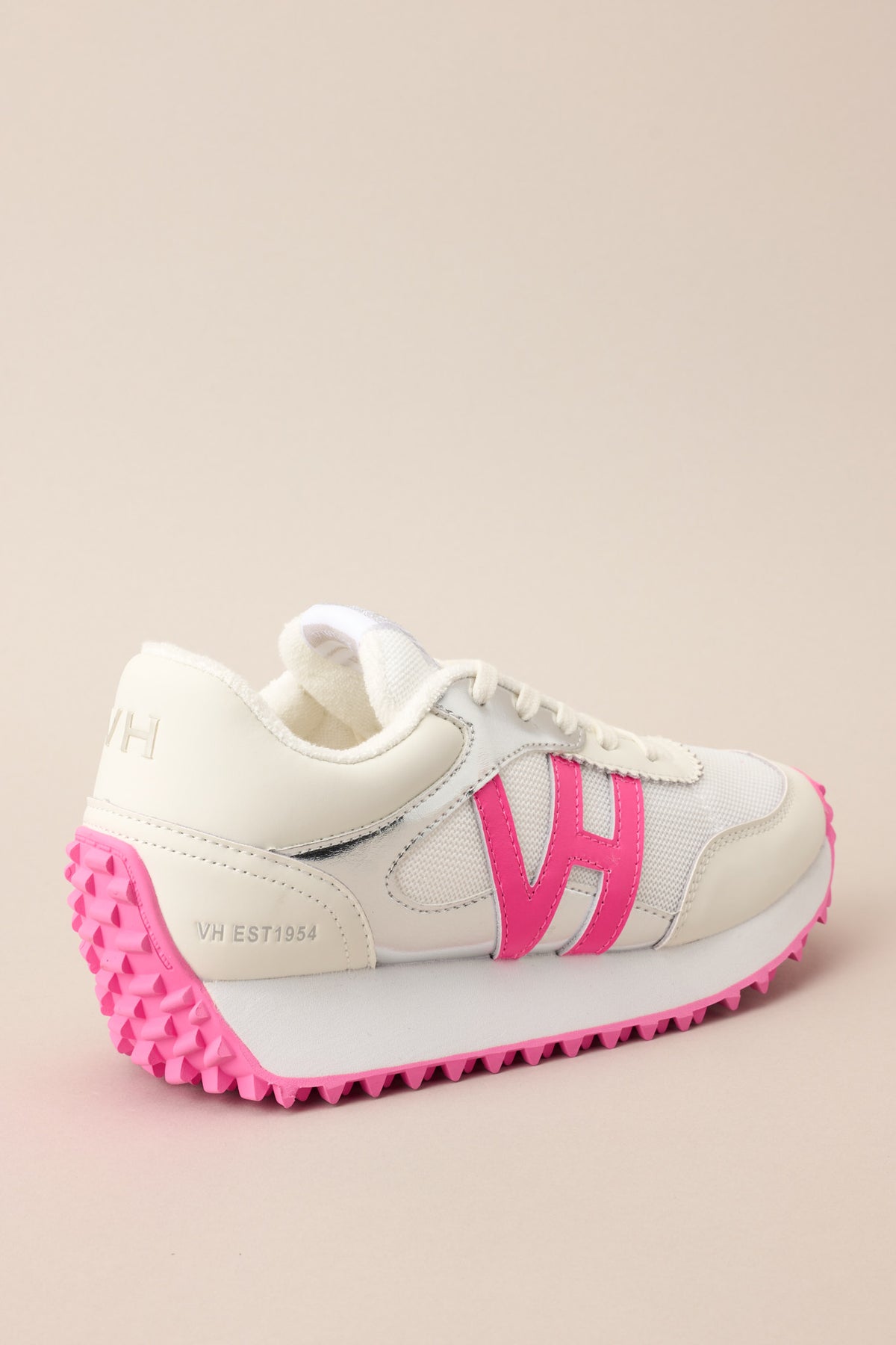 Finesse Neon Pink Vintage Havana Sneakers main image 1