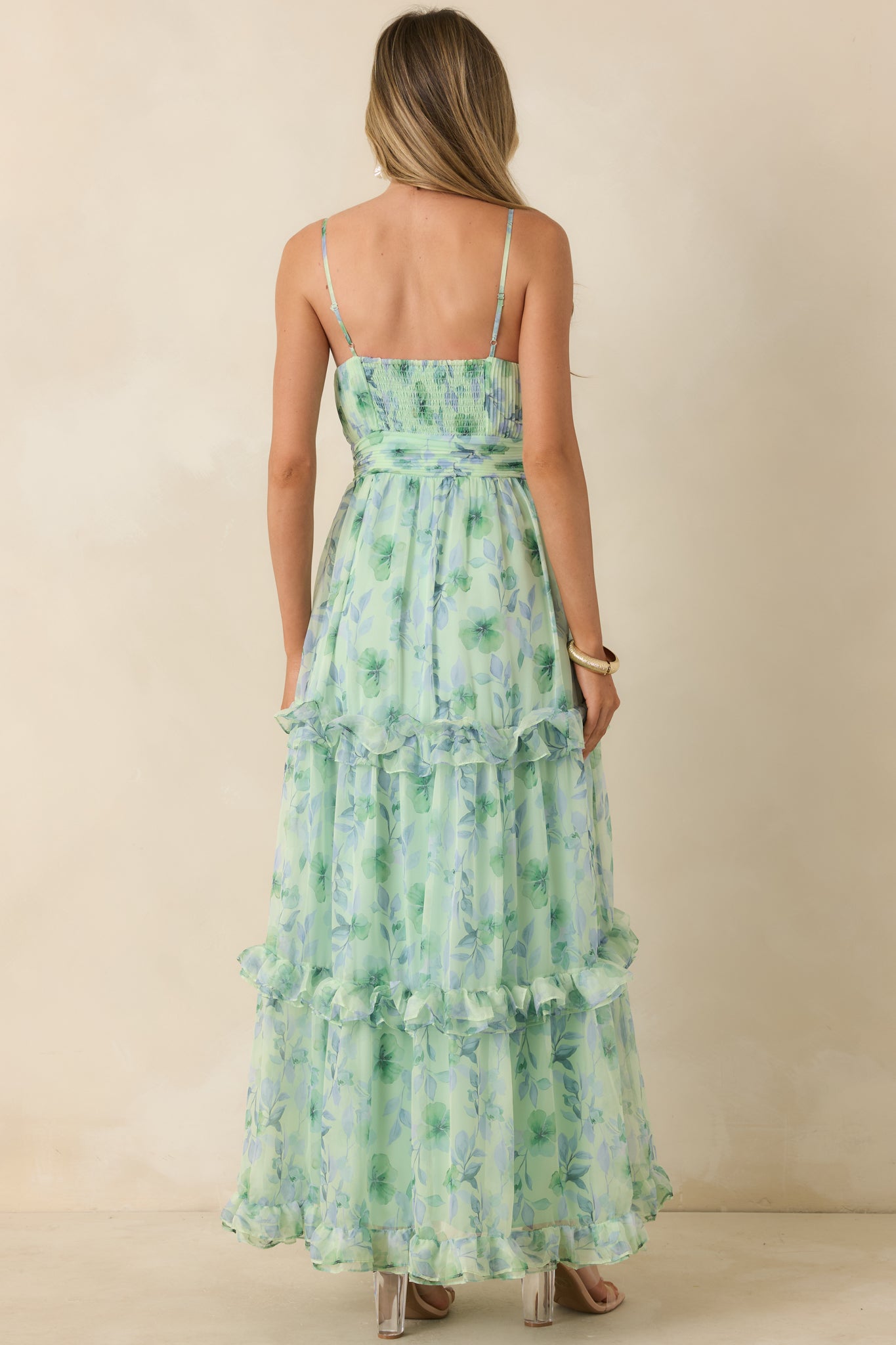 ASTR the Label Ayanna Dress in Green