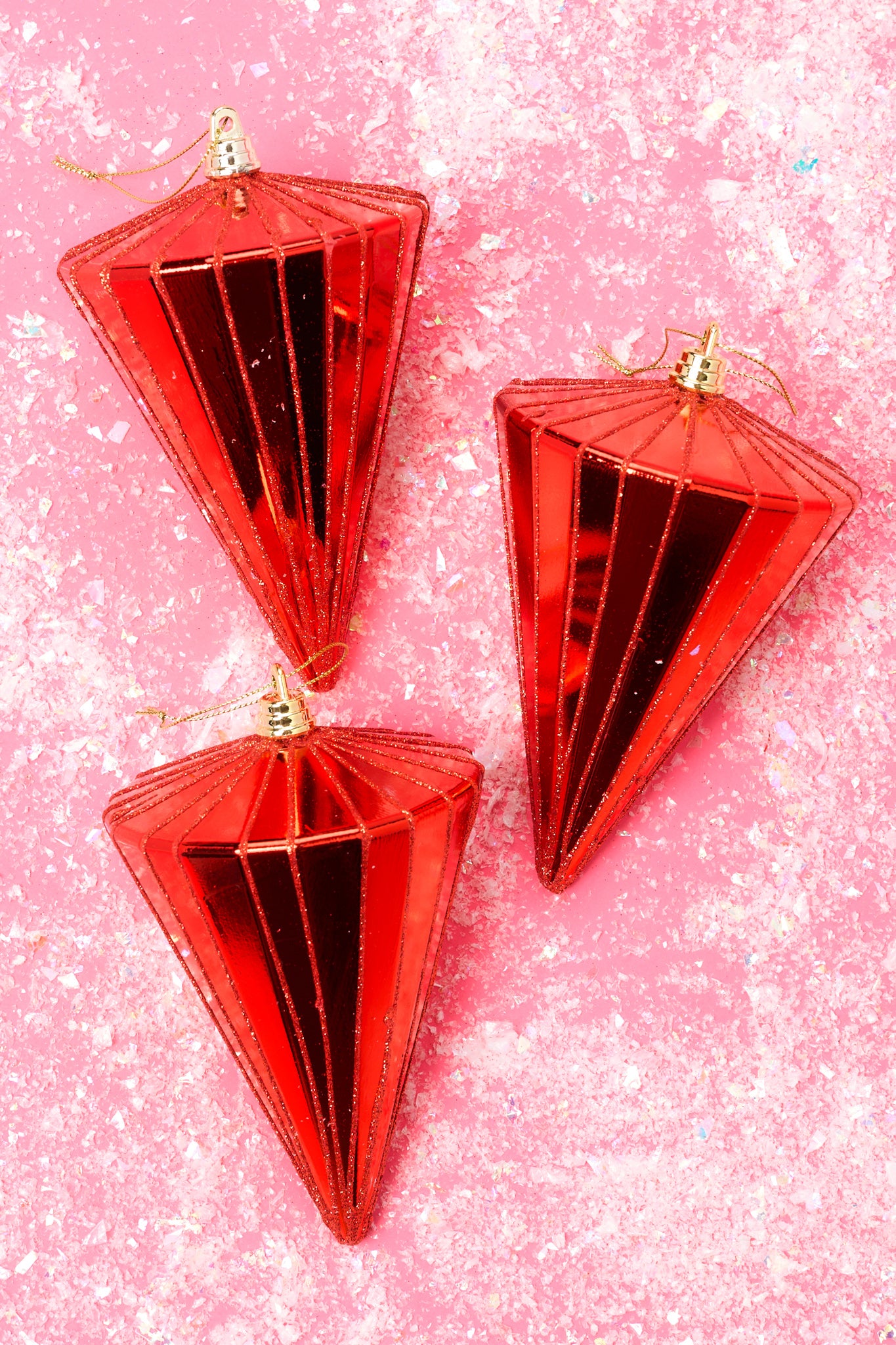 Luxurious Vision Red Ornament Set