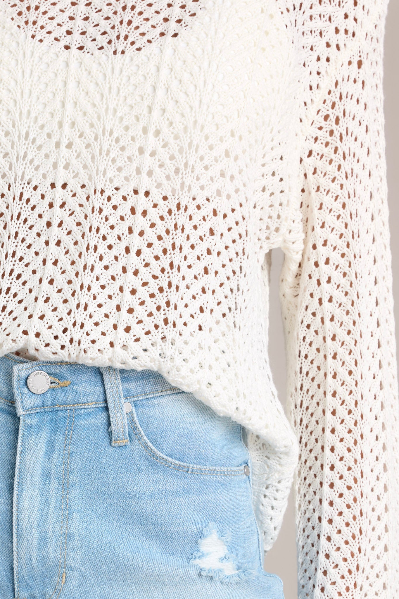 BALLAST CROCHET TOP (NATURAL) - Z SUPPLY