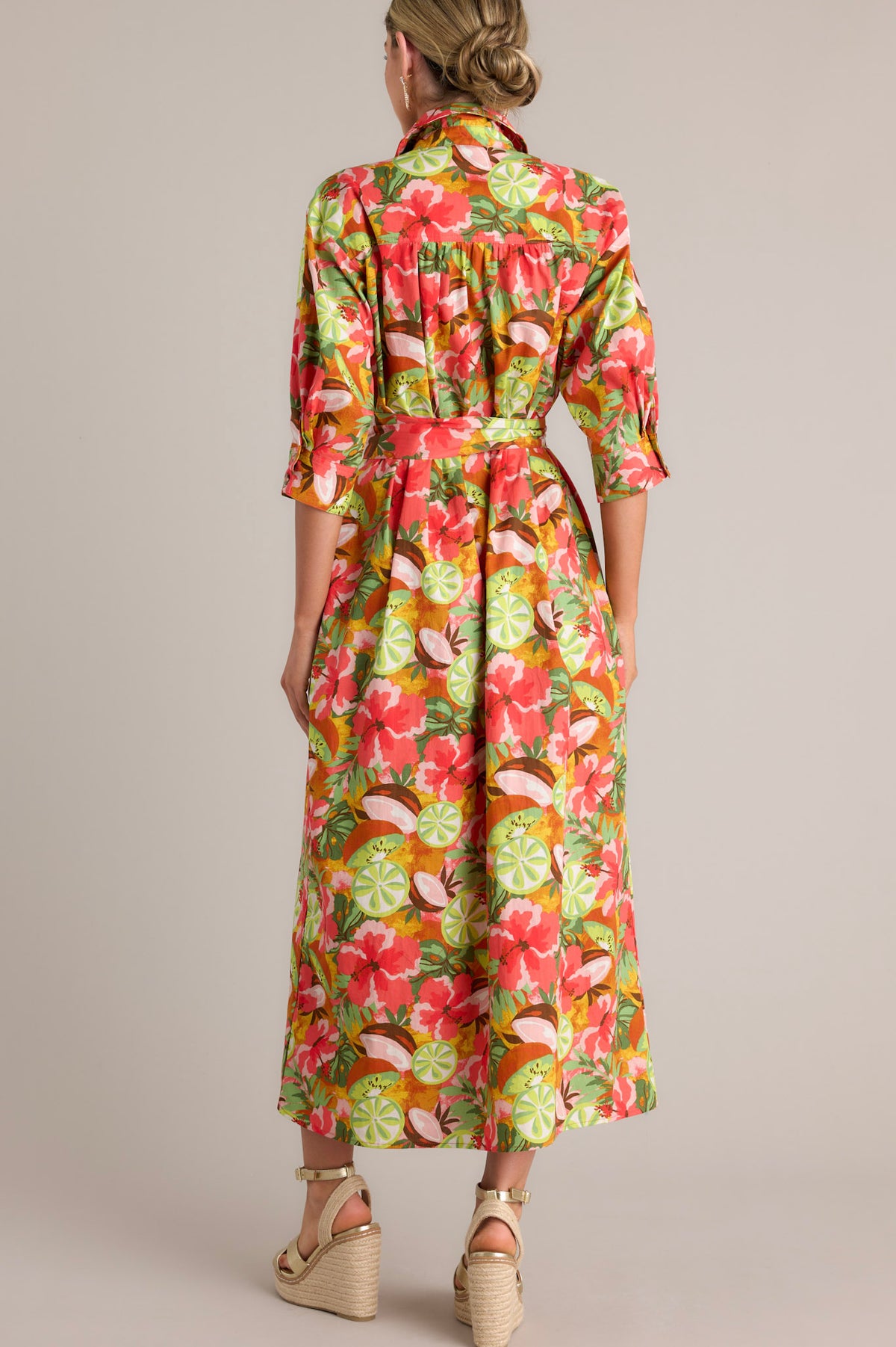 Coral Coast Midi Dress main image 1