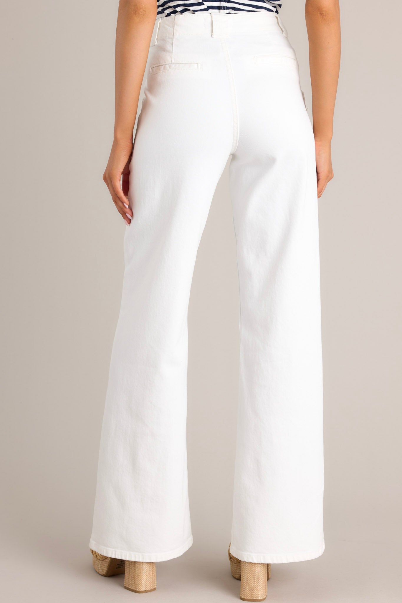 White Wide Leg Jeans All Denim Red Dress — free download