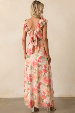 AIDA FRILL MAXI DRESS