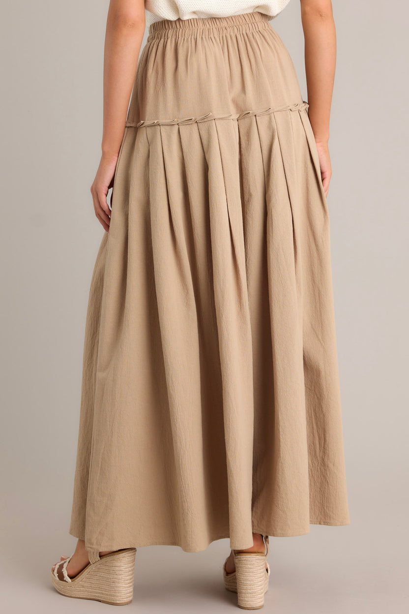 Cotton Maxi Skirt