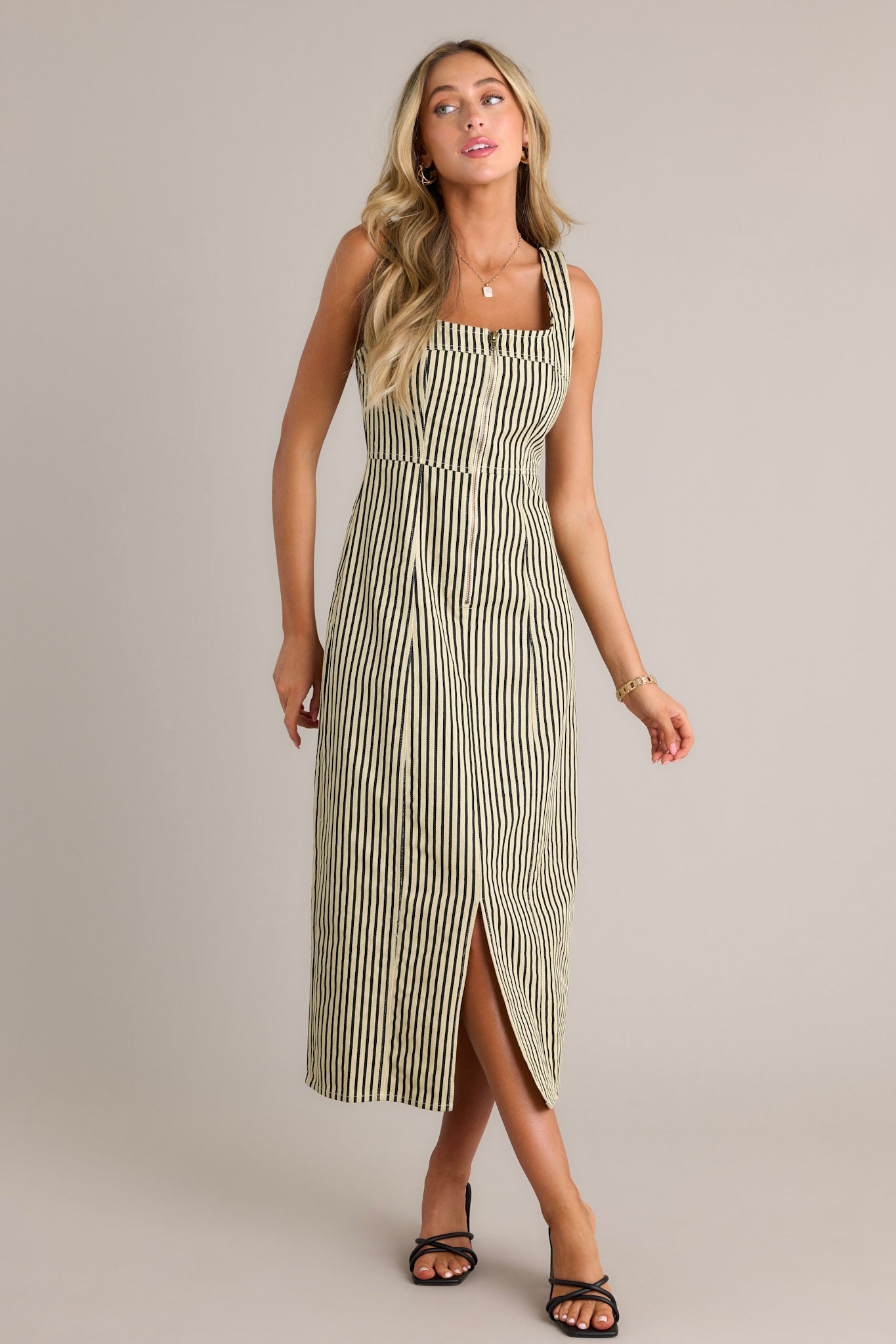 Dominion Zip-Off Maxi Dress main image 0