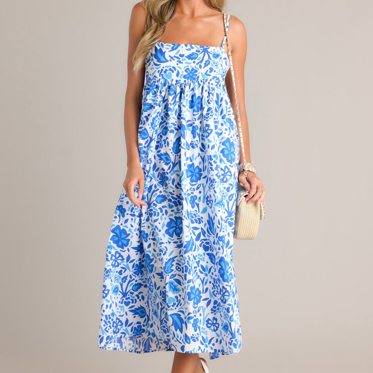 Blue Floral Maxi Dress - All Dresses | Red Dress Blue Floral Maxi Dress - All Dresses | Red Dress