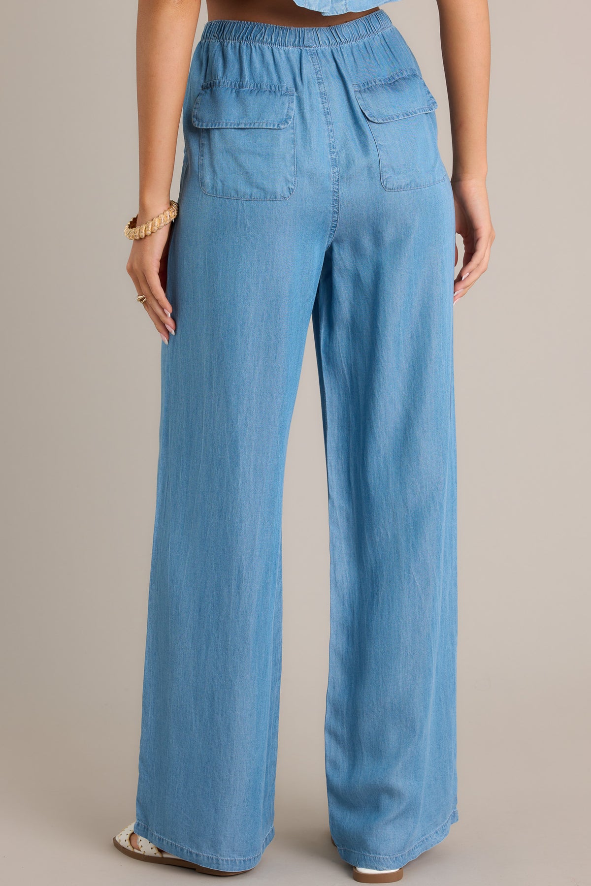 RED HANDLOOM COTTON DRAWSTRING PANT
