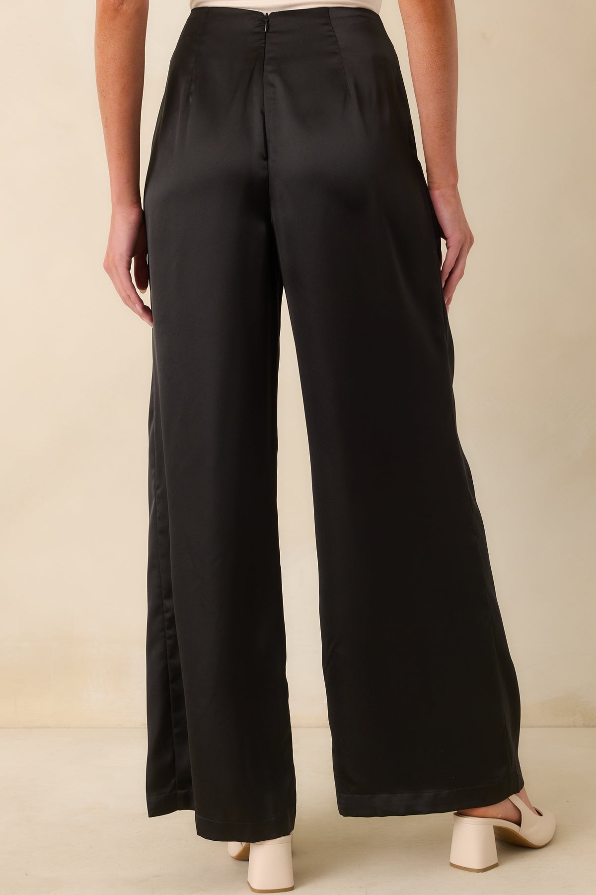 Cora Easy Satin Wide Leg Pants