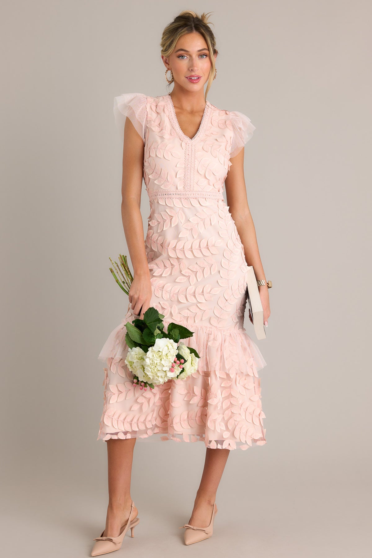 Order Roses Dress Women's Floral Midi & Maxi Dresses | Red Dress