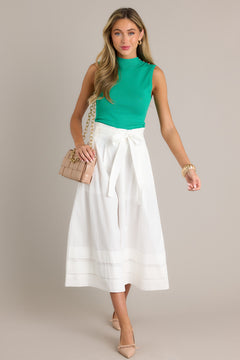 kelly green tank top