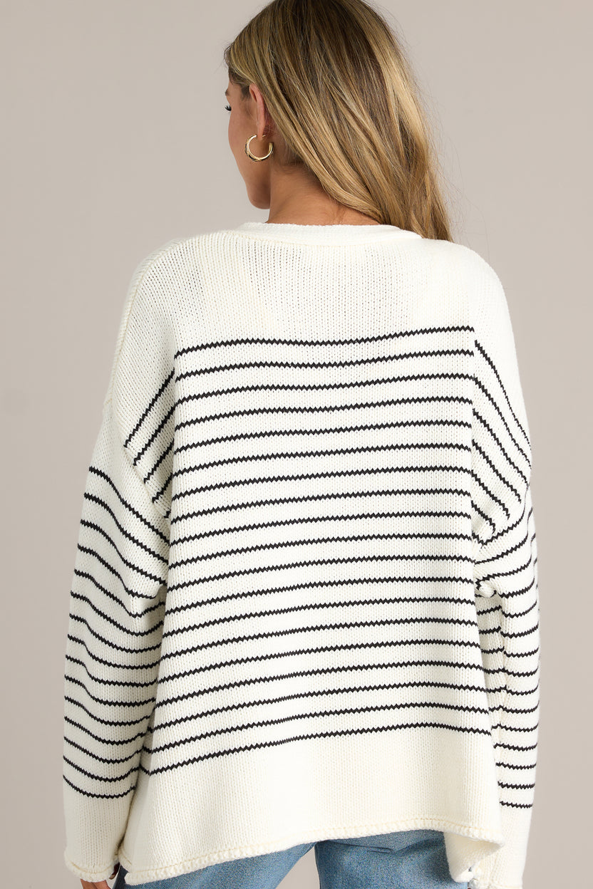 Ribbed Solid Color Long Sleeve Knit Cardigan