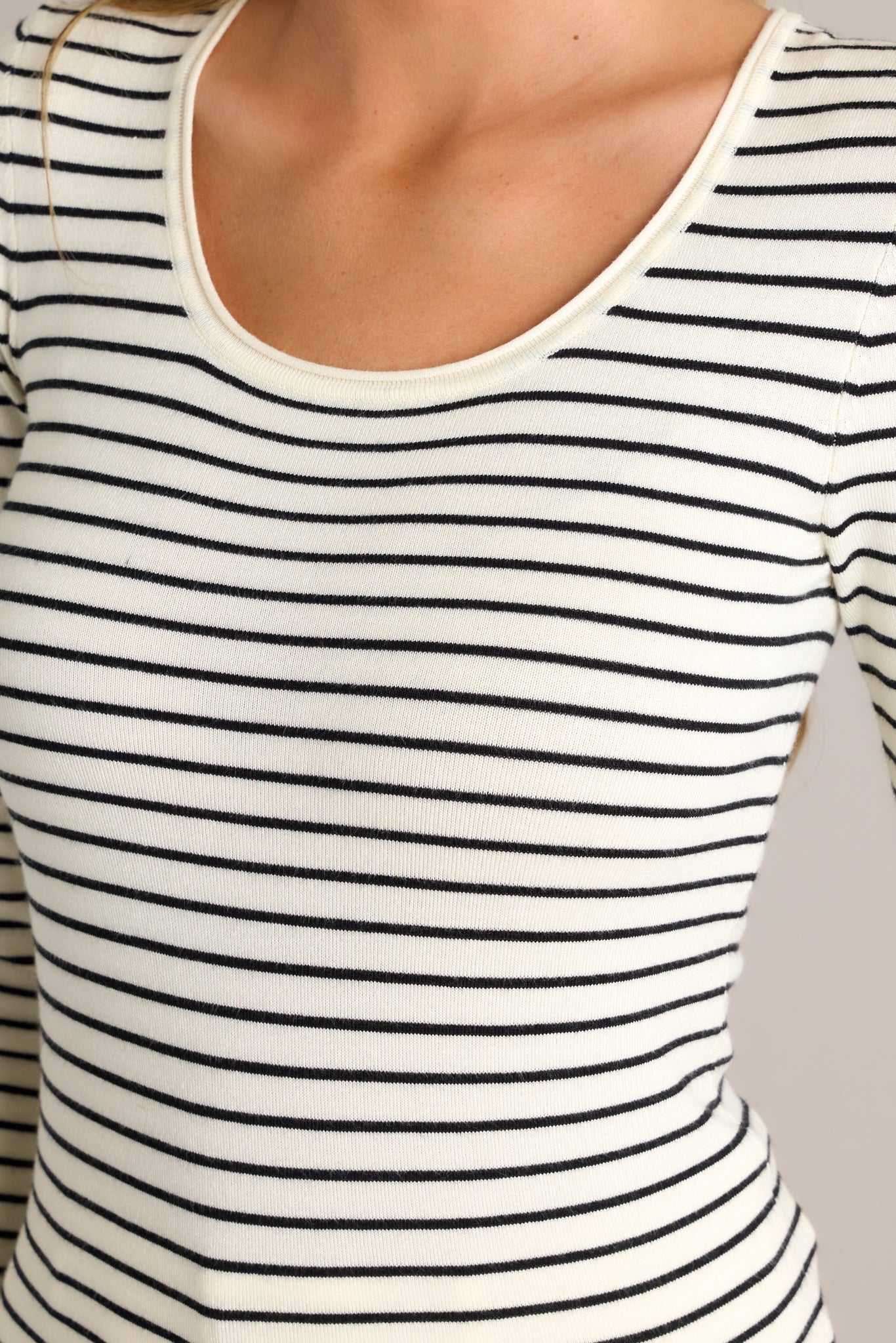 Black Stripe Vest Top main image 0