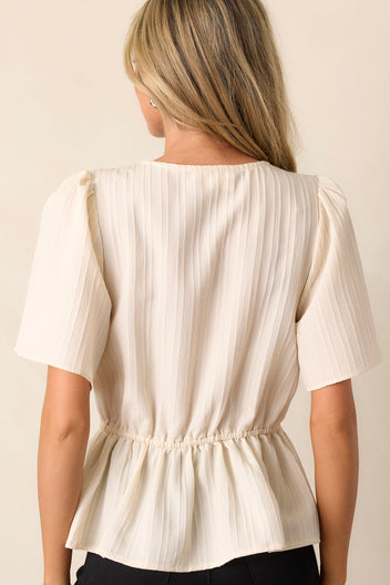Ivory Lace Blouse