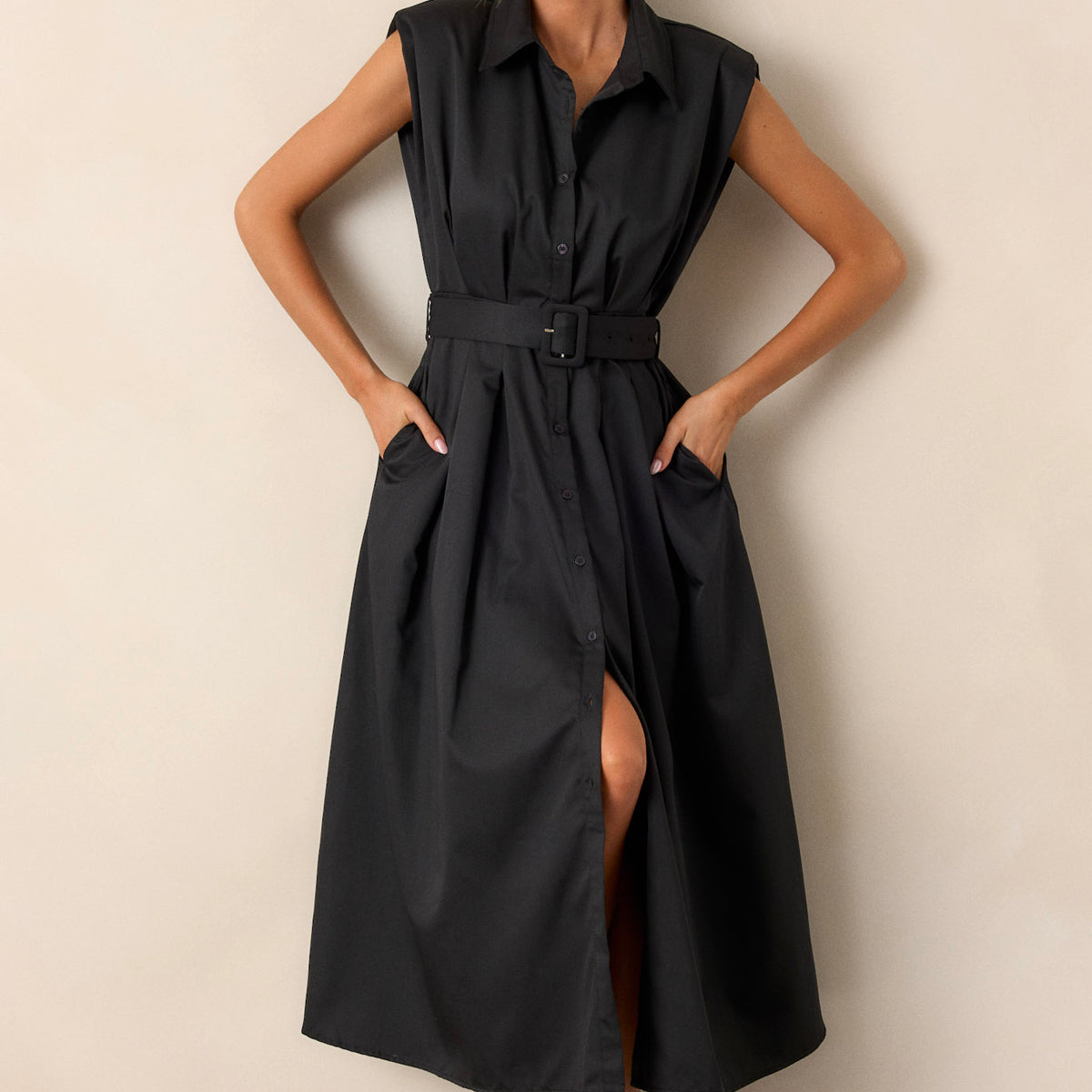 black dress with red belt Black And Red Heart Print Silk Twill Collared Mini Dress With Belt and –  Rodarte