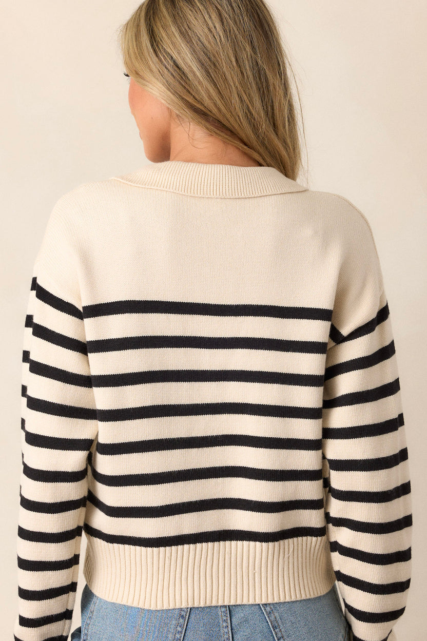 HL Medium Pack, Beige Stripe LOVE