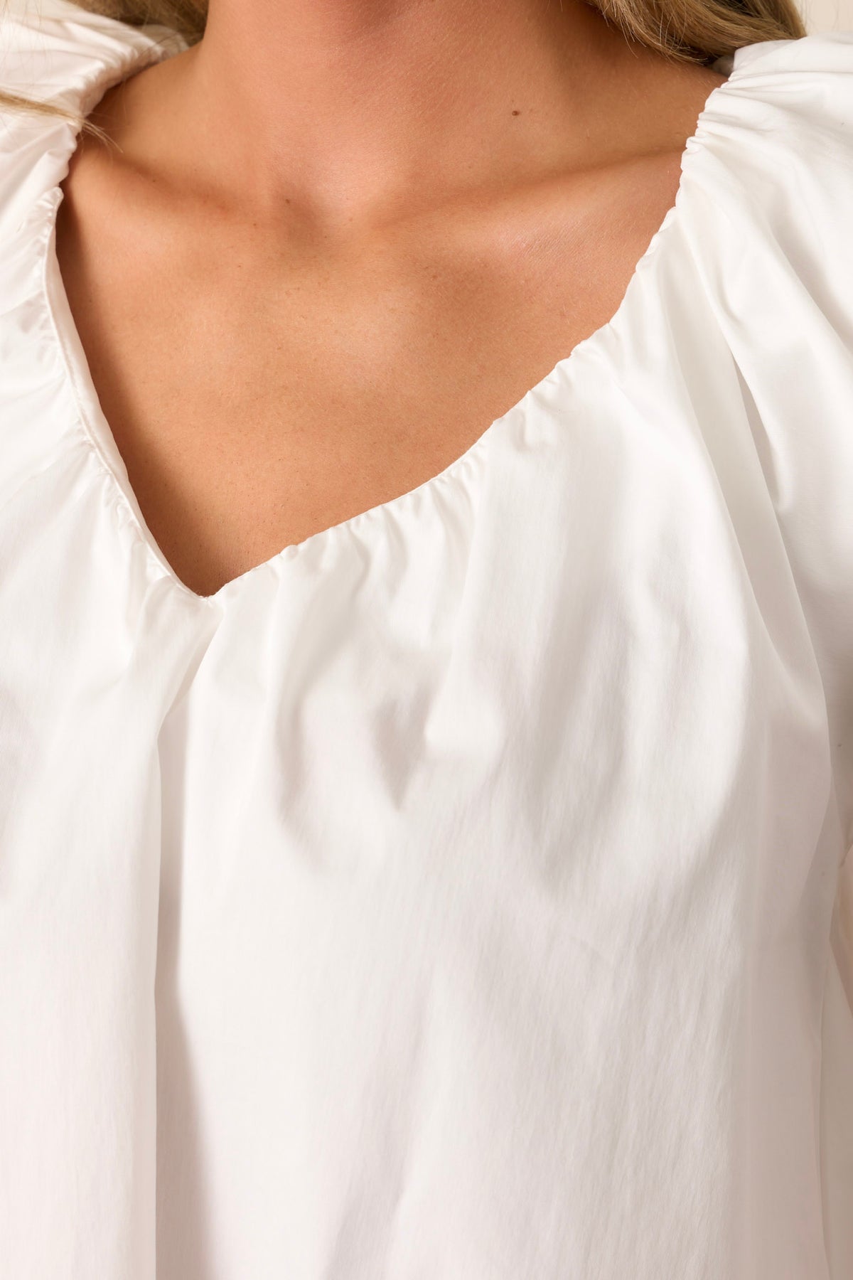 V Neck Flutter SLV Top main image 0