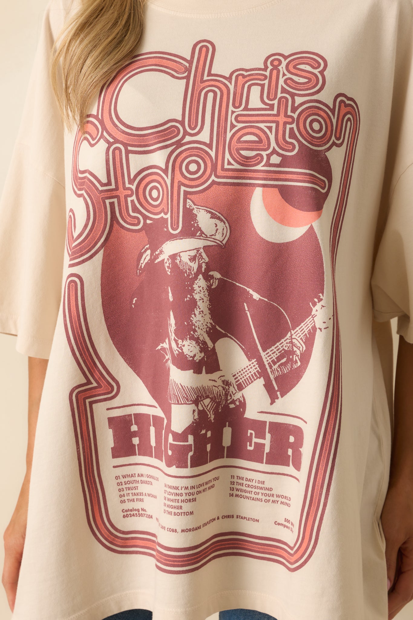Camiseta Chris Stapleton Tour - Para Hombre Y Mujer, Algodón, Tallas XS A 3XL