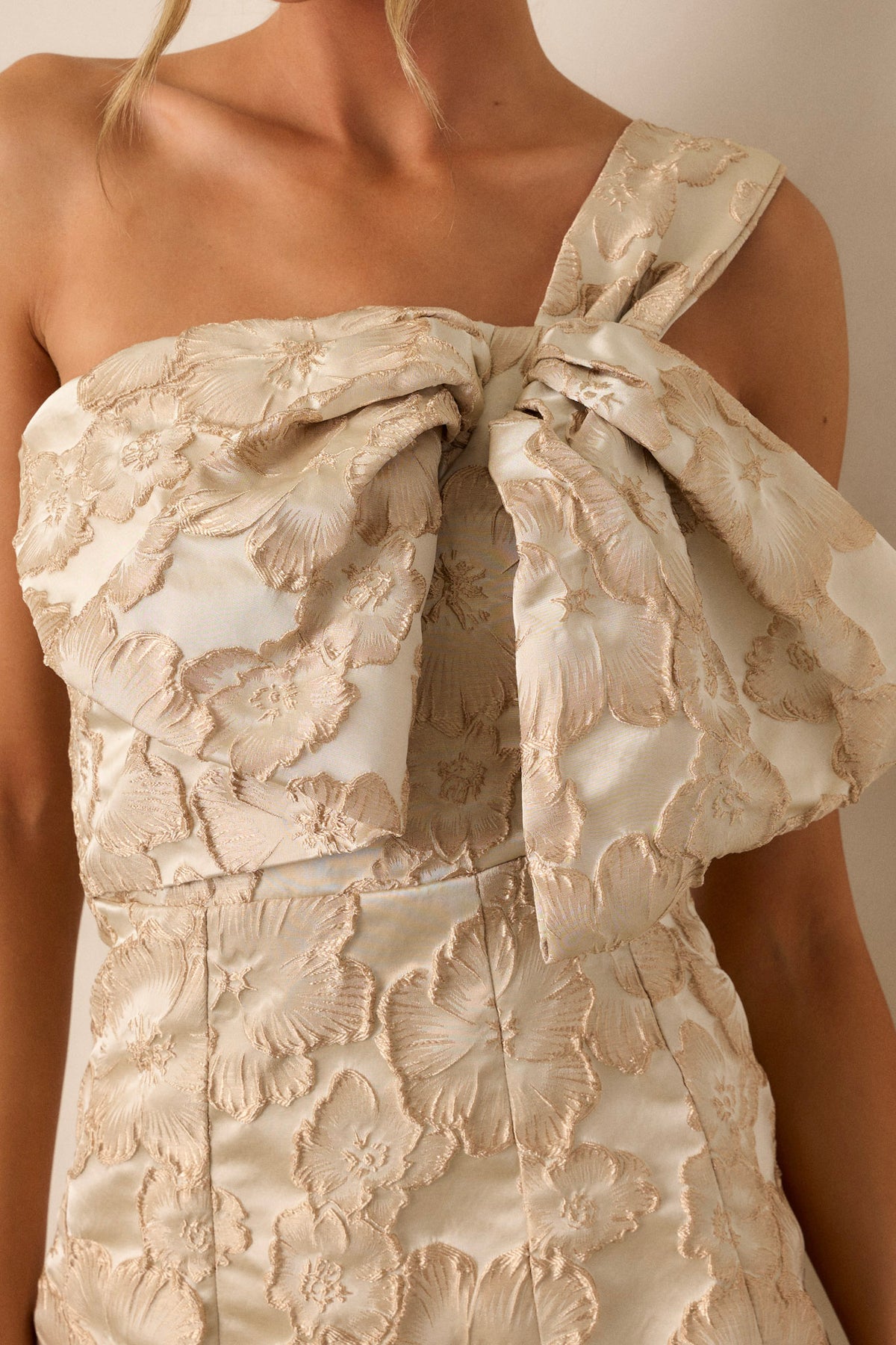 EZMA JACQUARD MINI DRESS