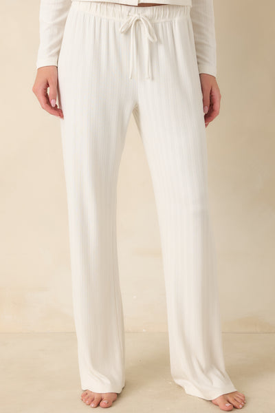 Z Supply Vanilla Ice Downhome Pointelle Pants | Red Dress