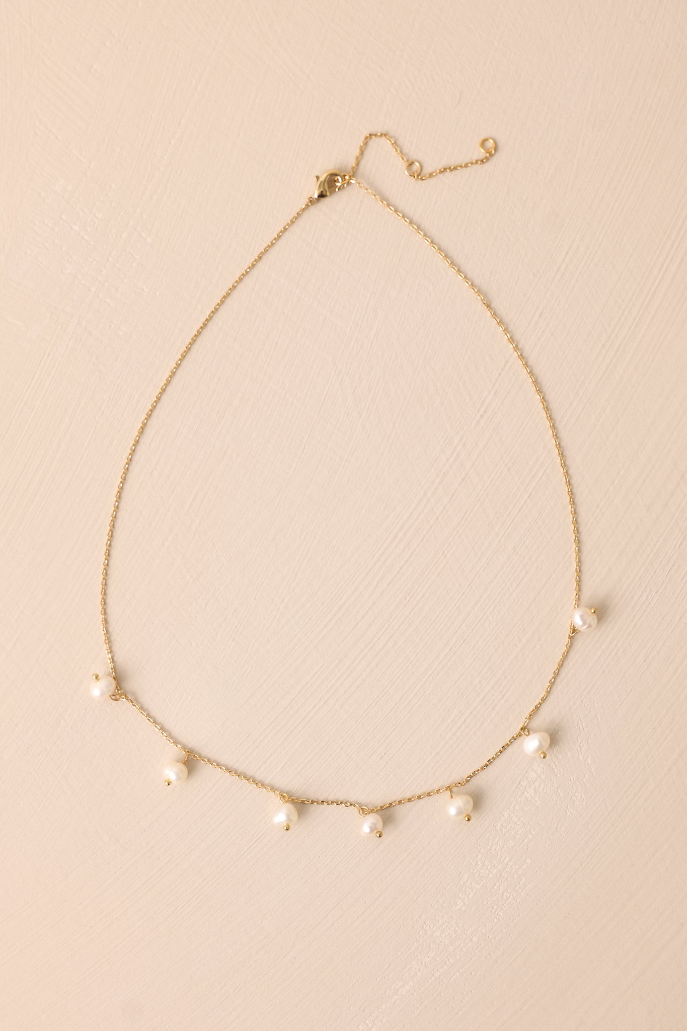 In Your Way Pearl And Chain Long Necklace