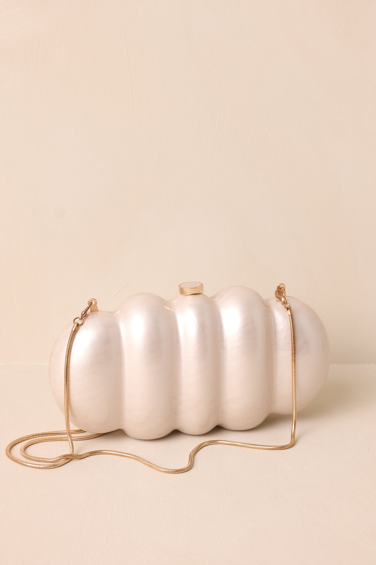 Pearlescent Clutch