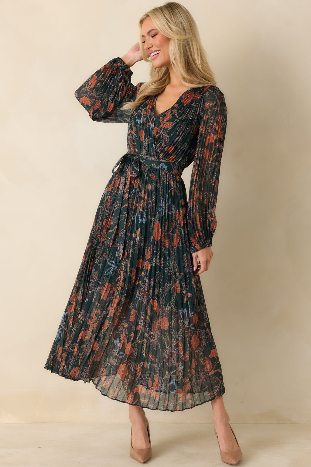 slim fit dress slacks Willa Maxi Dress