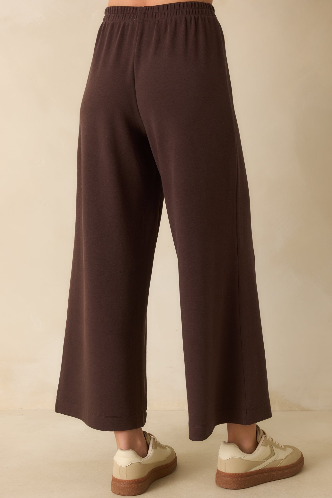 Z Supply Scout Luxe Pants In Dark Brown | Red Dress