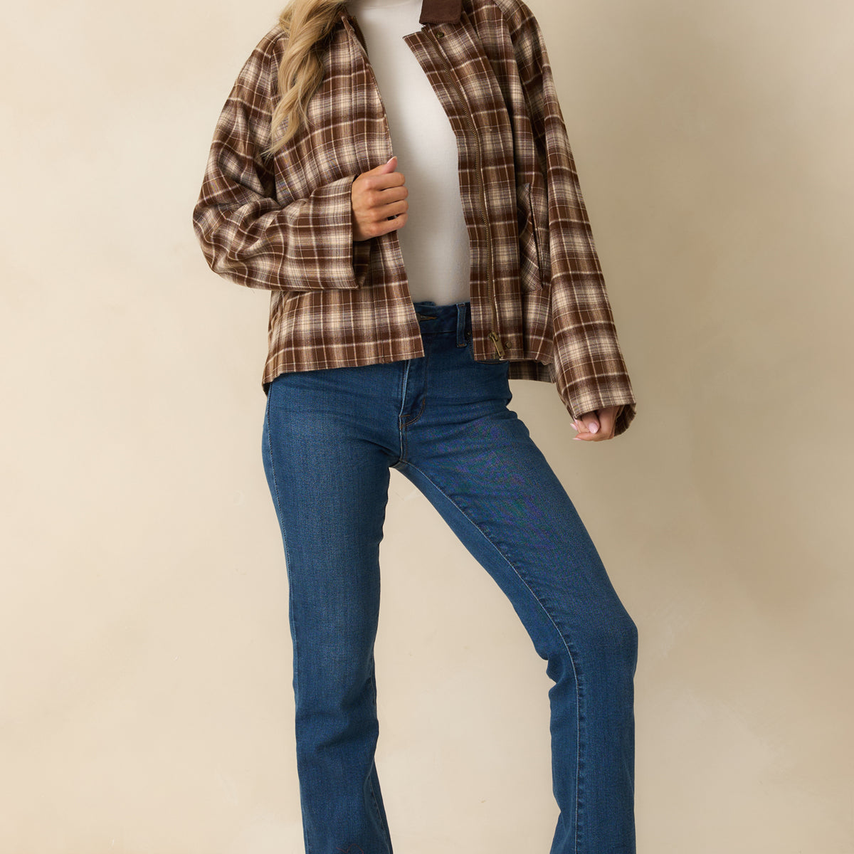 Brown-Jacket-Displaying-