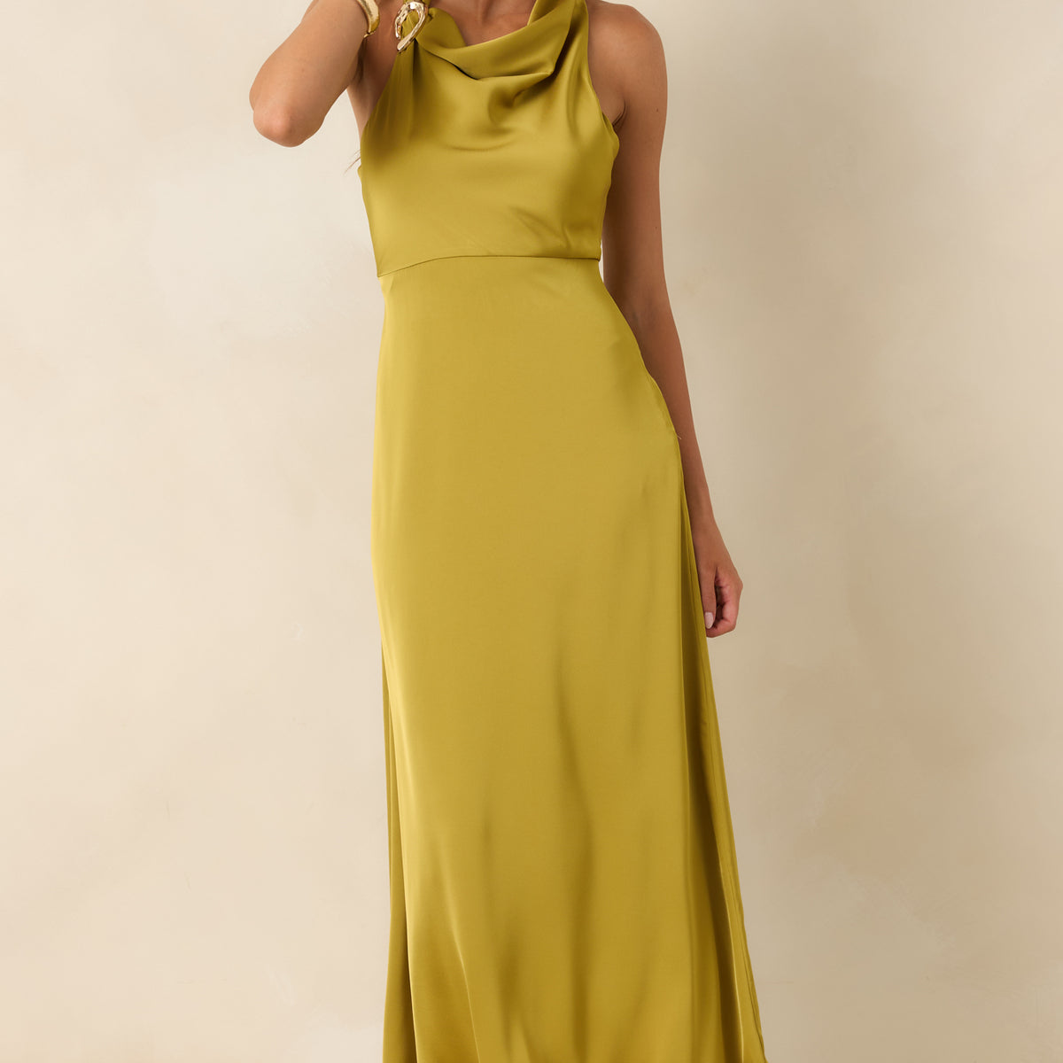 chartreuse dress formal Sherri Hill 56013 | Sherri Hill Dresses Hidden zipper/clasp at side Goddess Aura Chartreuse Satin One-Shoulder