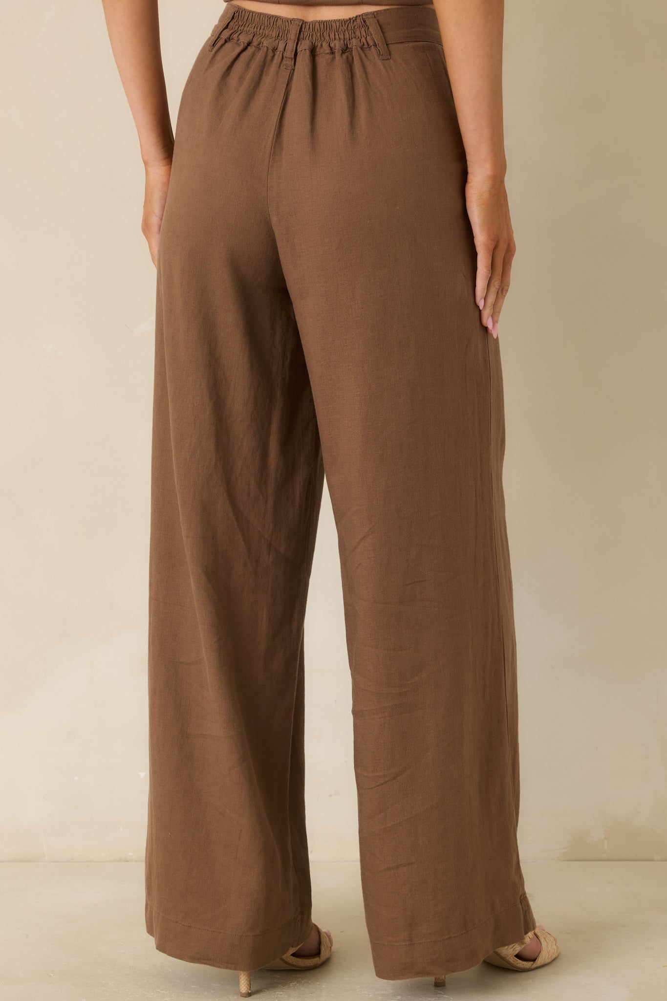 Overlook Chestnut Brown Linen Pants | Z Supply