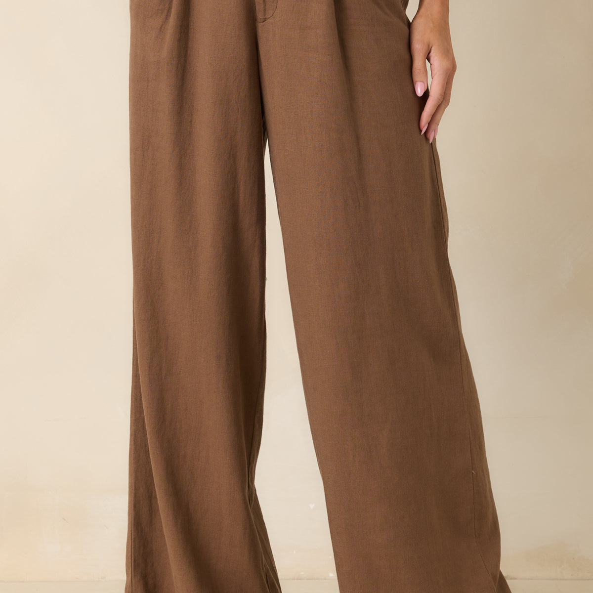Overlook Chestnut Brown Linen Pants | Z Supply