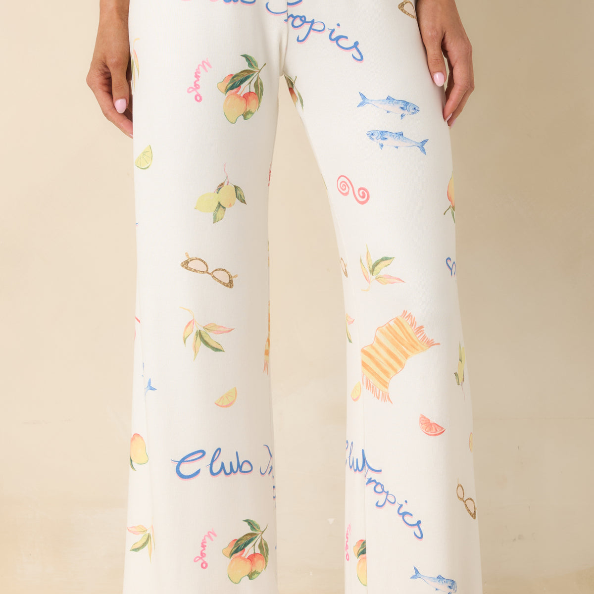 Z Supply Vanilla Ice Vintage Tropic Pants | Red Dress