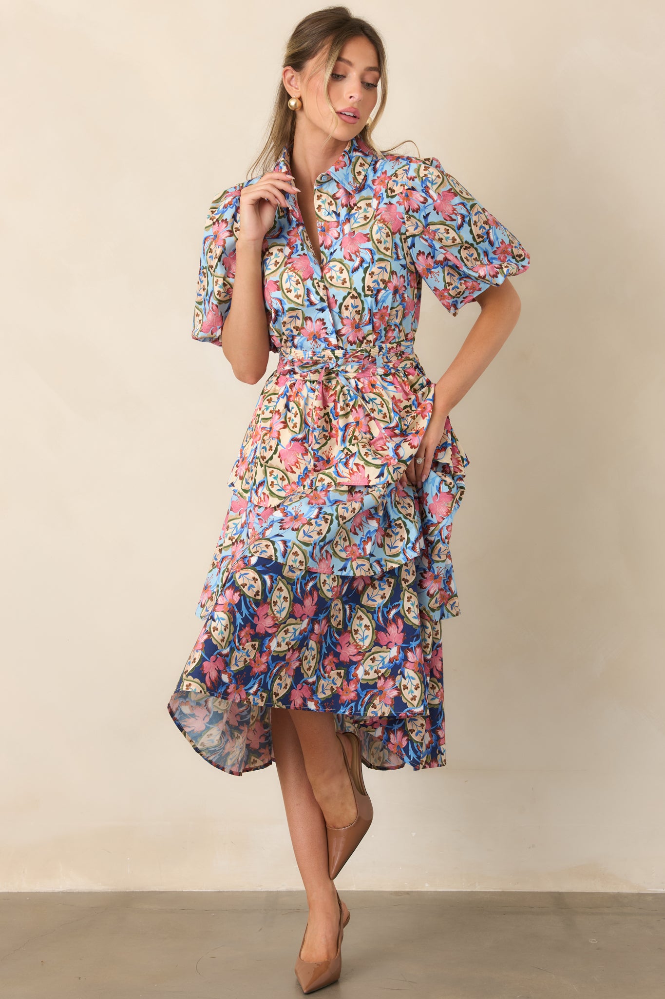 Floral Dresses for Women | Red Dress – Page 3