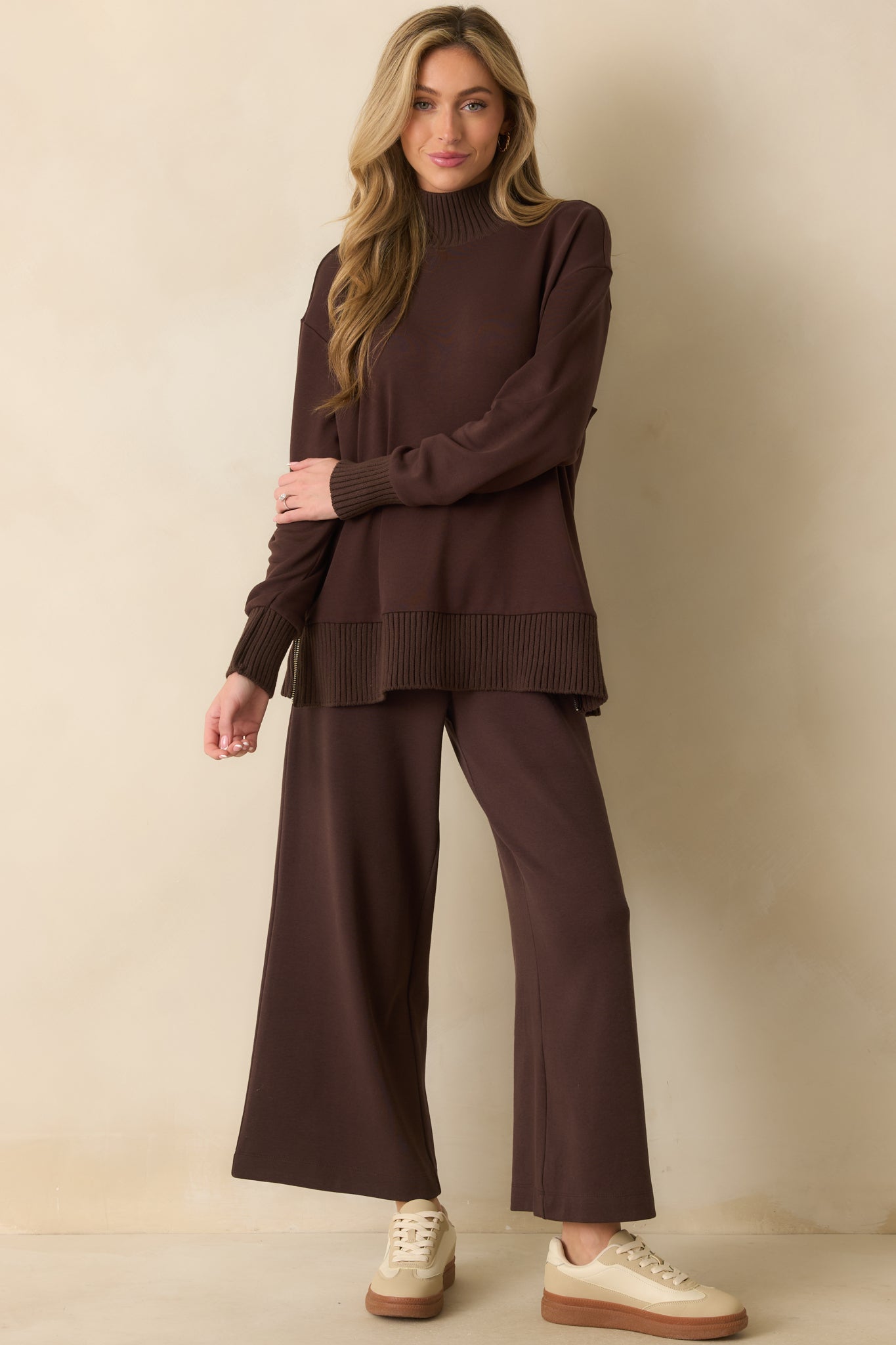 ズボン Z Supply Scout Luxe Pants In Dark Brown | Red Dress