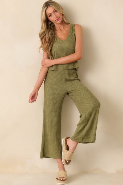 Full-Body-View-Of-Olive-Green-