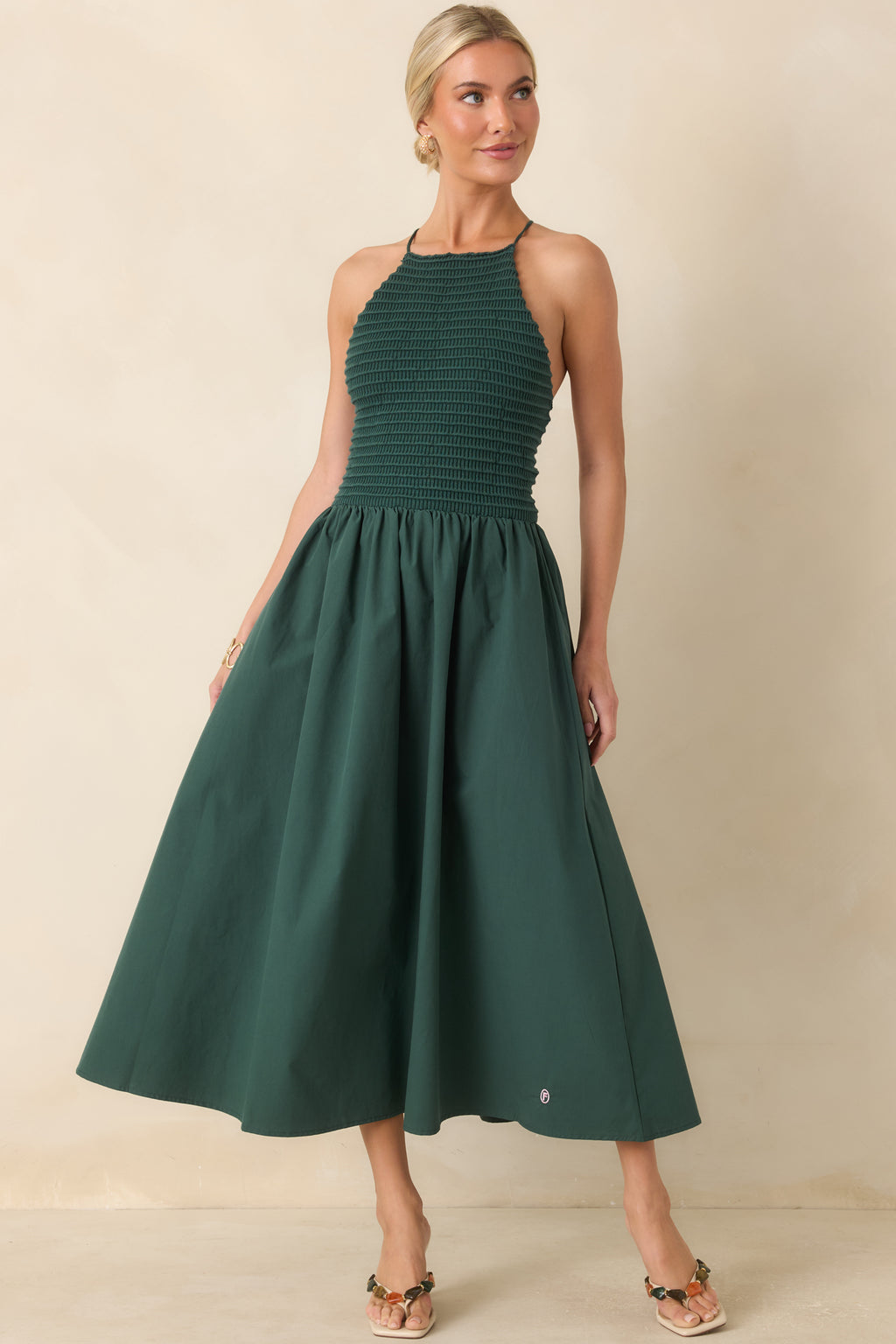 romarin knit bodice midi dress Romarin Knit Bodice Midi Dress