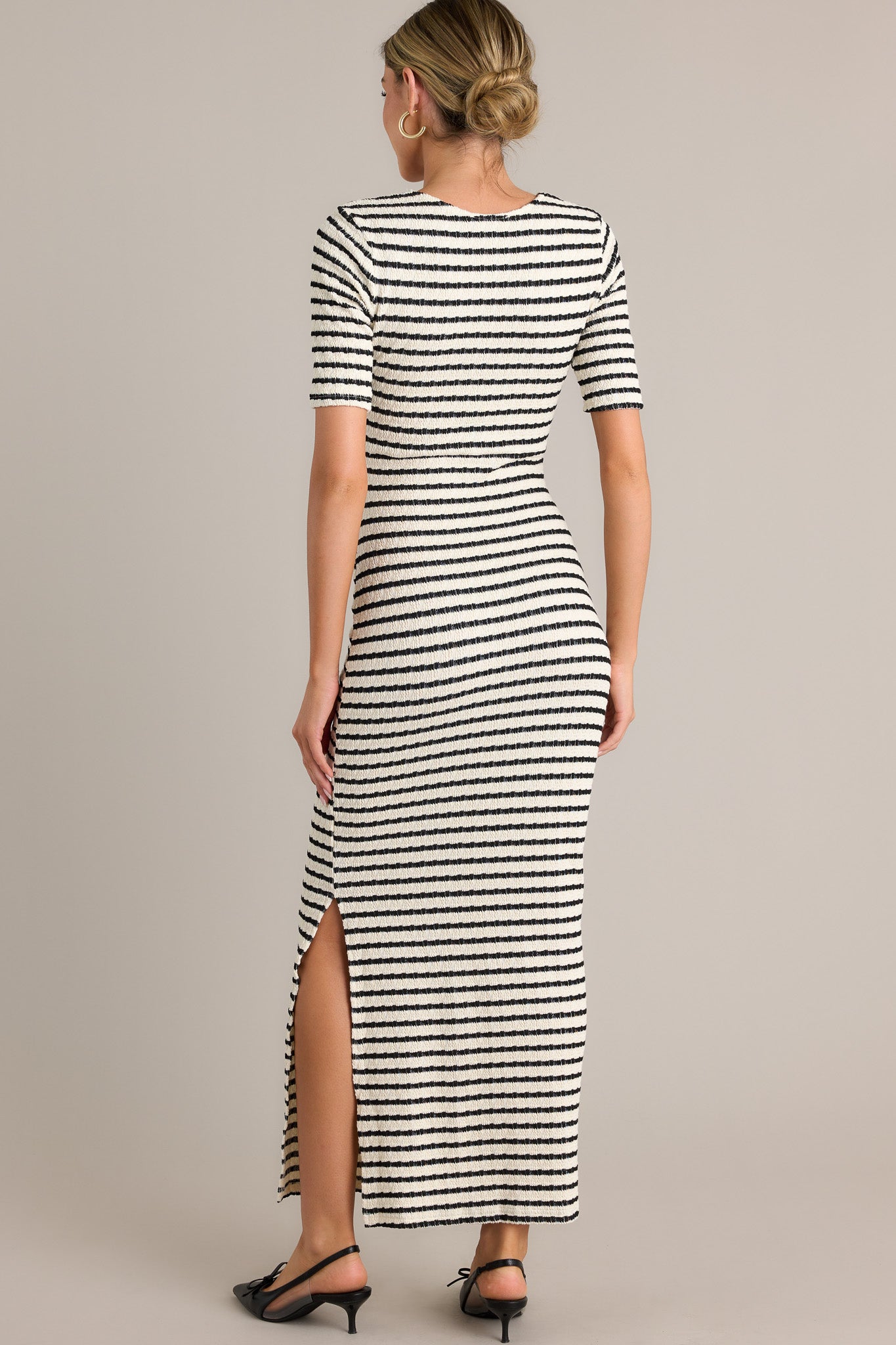 Black Stripe Bodycon Maxi Dress All Dresses Red Dress — free download