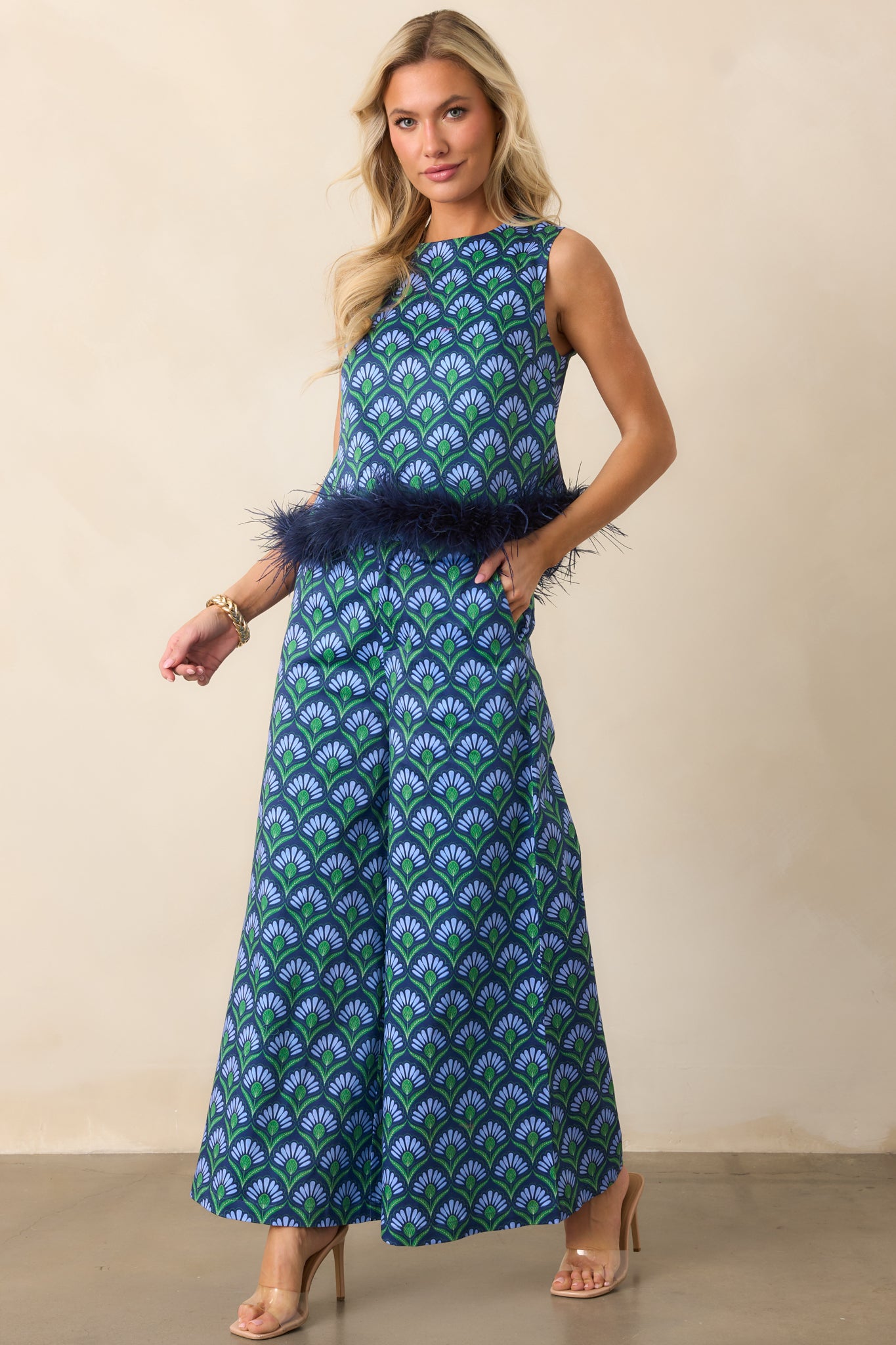 ワンピース S open knit dress heart / THEREDTHREAD THEREDTHREAD / ザレッドスレッド】S open knit dress heart