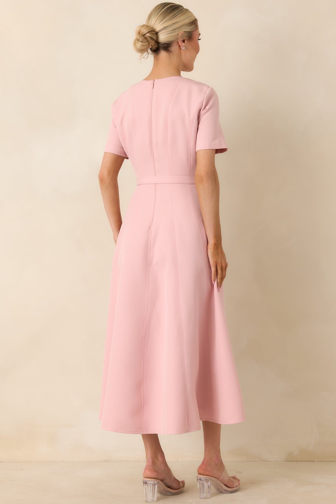 berry midi dress with sleeves Girl In Mind Drew Puff Sleeve Berry Dot Midi Dress – Love My Apparel
