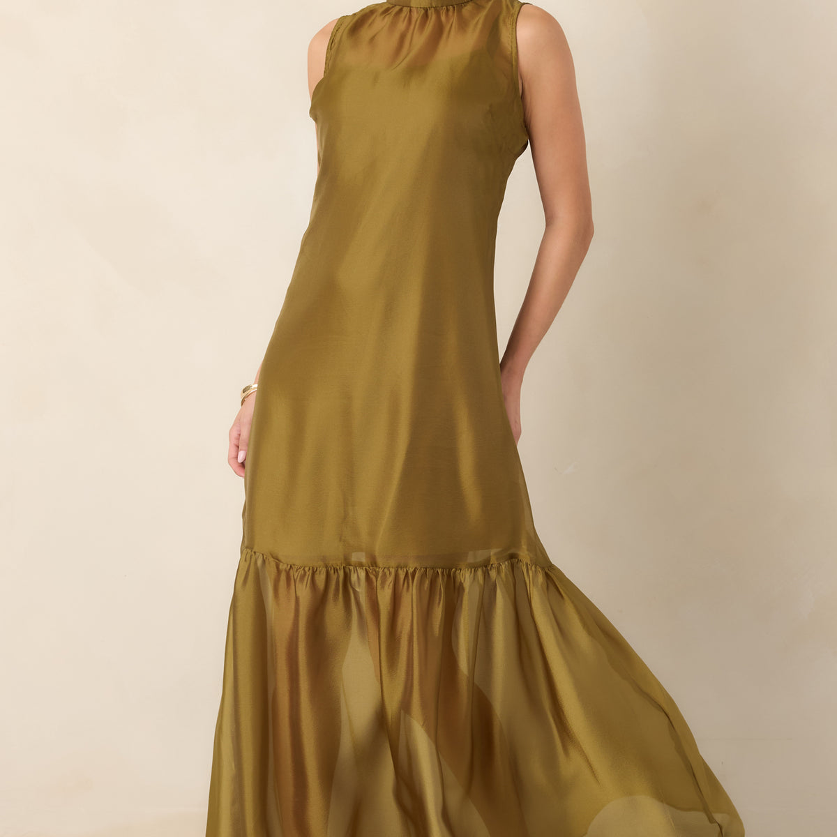 tan organza mesh maxi dress That Kind of Evening Olive Green Sheer ASOS DESIGN Curve Bridesmaid Color:Bordeaux/Bordeaux Category:Dresses>Casual Dresses Complete with padded