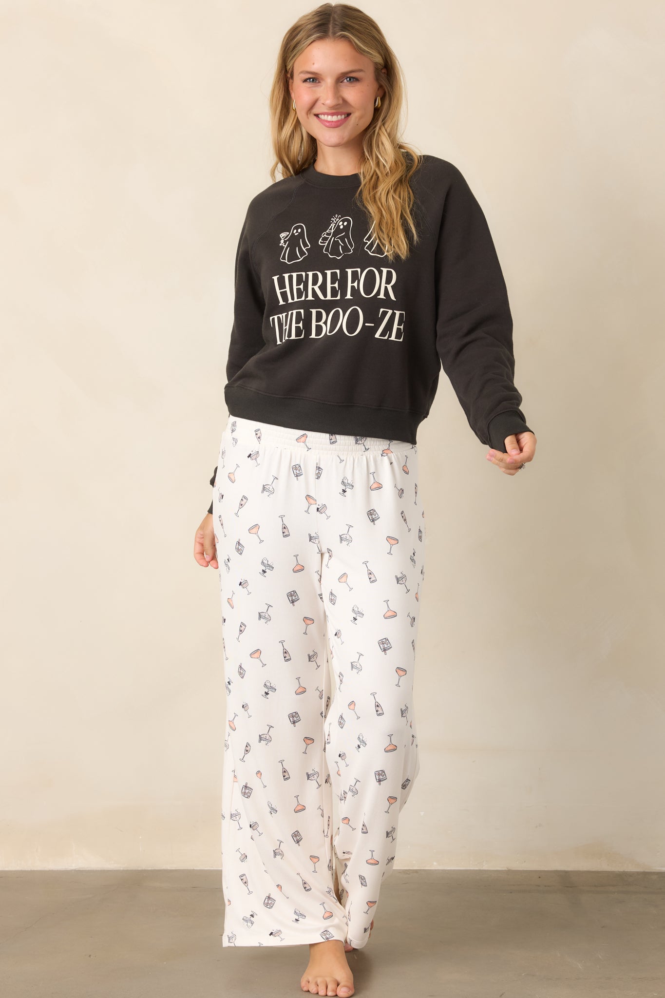Ivory Dawn Spooky Cocktail Pajama Pants | Z Supply