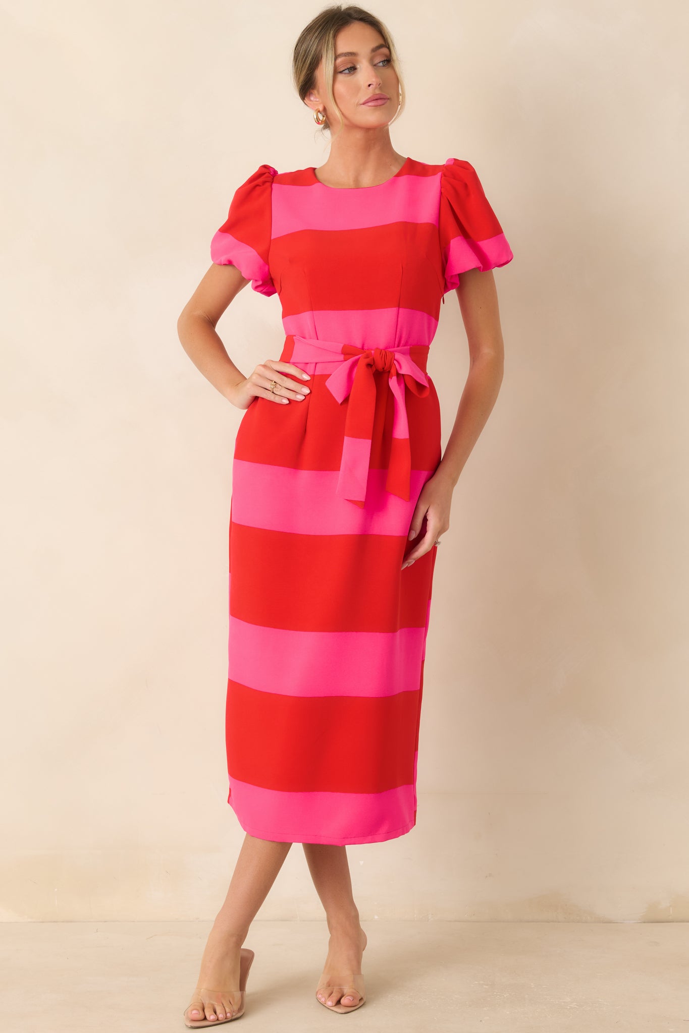 pink and red dress women & Dresses for Summer The perfect maxi dress for vacation season is here Baltic Born Womens Andi Striped
