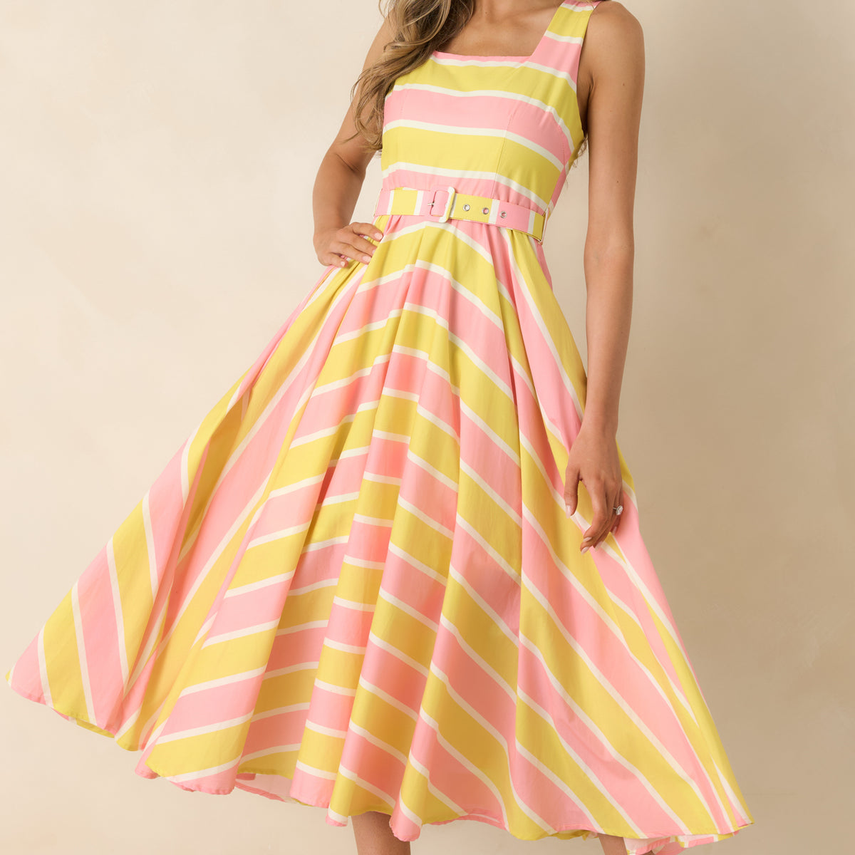 yellow and pink formal dress Jovani 23322 Chiffon Prom Dress Criss-Cross Ruching At The Waist Ruffle Detailed Strap Pleated Maxi Prom Dress 14 / Black main image 0