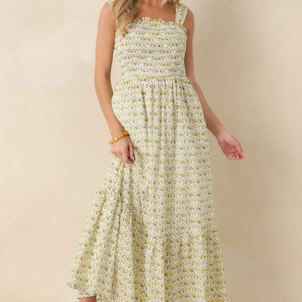 yellow red dress Yellow Dress + Red Plaid  Jasmine Diane