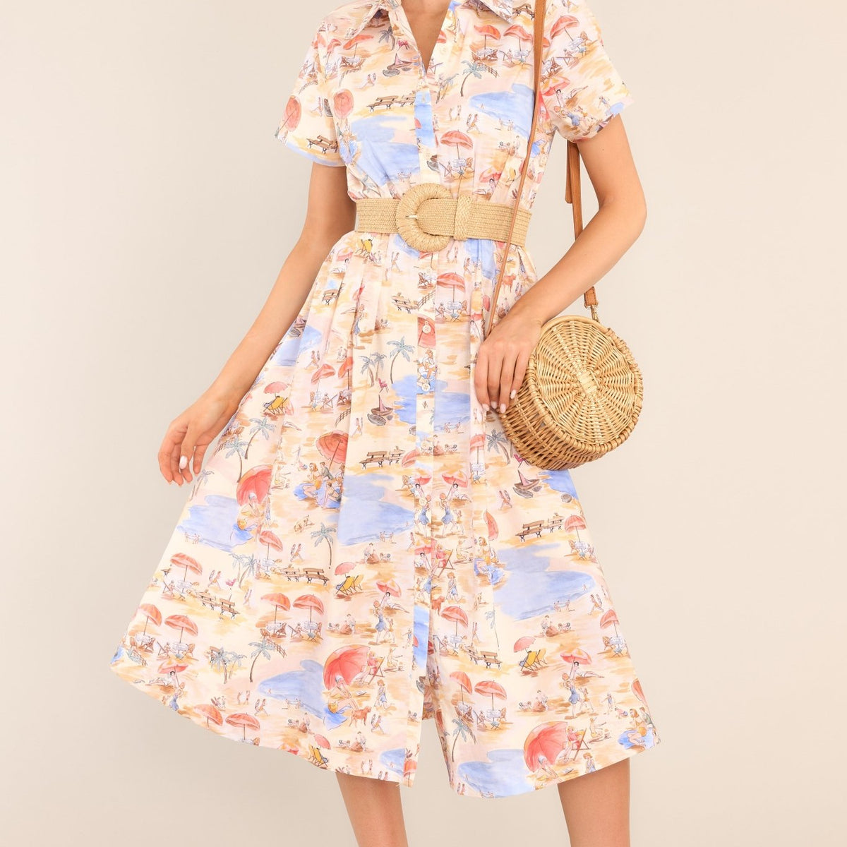 best cotton midi dress Embroidered cotton midi dress White For Women