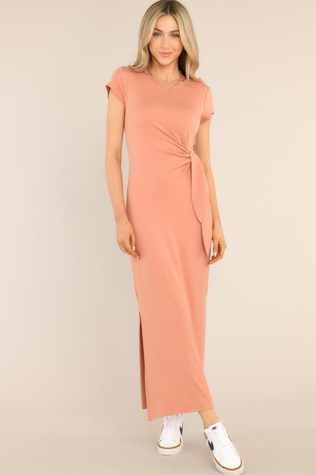 apricot cocktail dress X Display